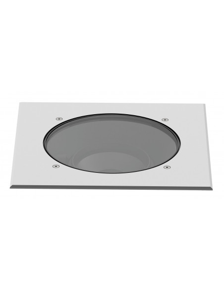 LUMISOL 230 Enc.Sol Ext. IP67 IK10 inox 316L carré LED 19W 15° 4000K 2500lm ARIC 51940