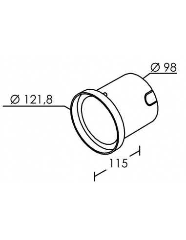 Spot Encastré de sol extérieur AQUASOL MINI B2 GU10 ARIC 4661