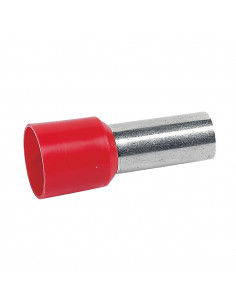 50 Embouts de câblage à collerette isolante Starfix simple unitaire pour conducteurs section 35mm² rouge LEGRAND 037677 2
