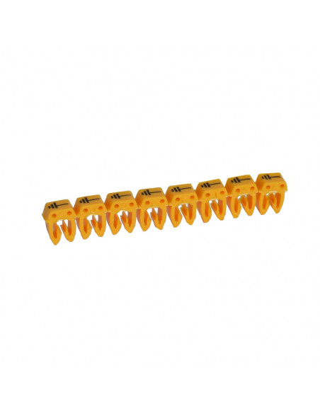 300 Repères CAB 3 pour filerie 0,5mm² à 1,5mm² et blocs de jonction avec signe conventionnel terre LEGRAND 038276
