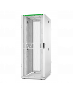 Rack NetShelter SX2 42U L750XP1200XH1991mm blanc avec panneaux latéraux SCHNEIDER AR3350W2