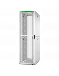 Rack NetShelter SX2 52U L750XP1200XH2436mm blanc avec panneaux latéraux SCHNEIDER AR3358W2