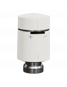 Tête de vanne thermostatique liaison zigbee BMS SCHNEIDER CCTFR6100Z3