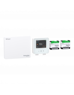 Wiser kit thermostat connecté pour radiateurs FIP électriques Génération 2 SCHNEIDER CCTFR6905FIPG2