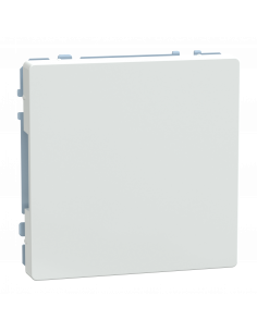 D-Life obturateur blanc lotus méca + enjoliveur SCHNEIDER MEG4075-6035