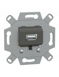 D-Life prise avec connecteur modulable USB 2.0 méca seul SCHNEIDER MEG4581-0000