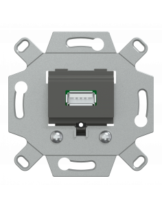 D-Life prise avec connecteur modulable USB 2.0 méca seul SCHNEIDER MEG4581-0000 2