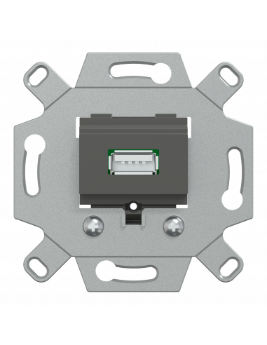 D-Life prise avec connecteur modulable USB 2.0 méca seul SCHNEIDER MEG4581-0000