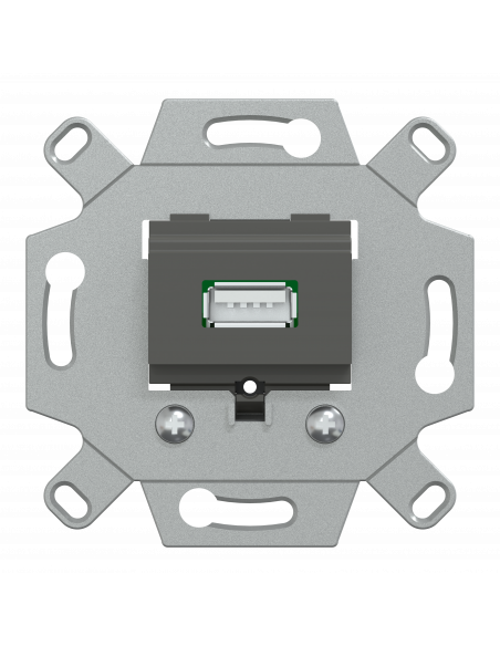 D-Life prise avec connecteur modulable USB 2.0 méca seul SCHNEIDER MEG4581-0000