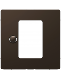 D-Life enjoliveur pour thermostat programmable écran tactile métal mocca SCHNEIDER MEG5775-6052