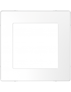 D-Life cadre de finition pour méca 45x45 Unica blanc lotus 1 poste SCHNEIDER MTN4089-6035