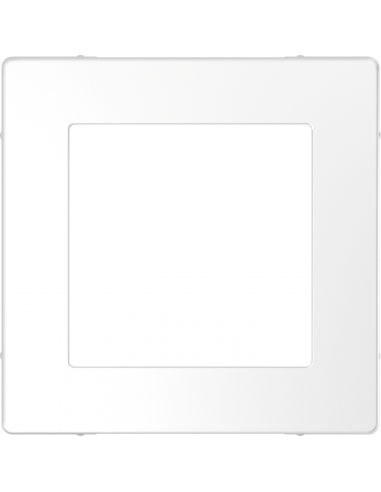 D-Life cadre de finition pour méca 45x45 Unica blanc lotus 1 poste SCHNEIDER MTN4089-6035