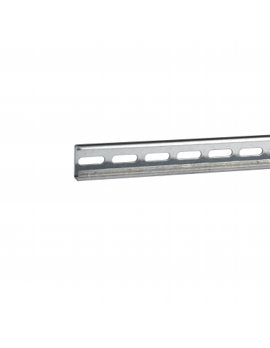 PanelSeT rail DIN asymétrique perforé 32x15mm L2000mm SCHNEIDER NSYADR200D