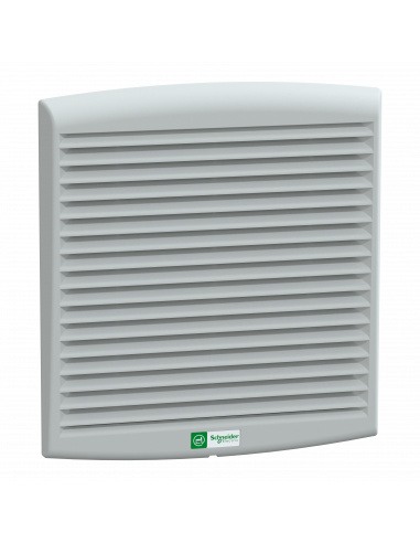 ClimaSys ventilateur 165m3/h 24Vcc IP54 avec grille et filtre G2 SCHNEIDER NSYCVF165M24DPF