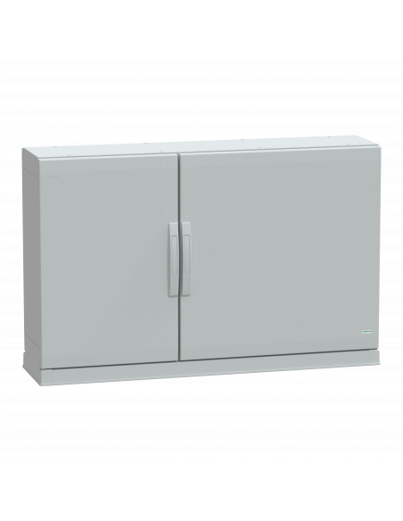 PanelSeT Armoire polyester socle 750x1250x320 IP54 Ral 7035 SCHNEIDER NSYPLAZ7123G