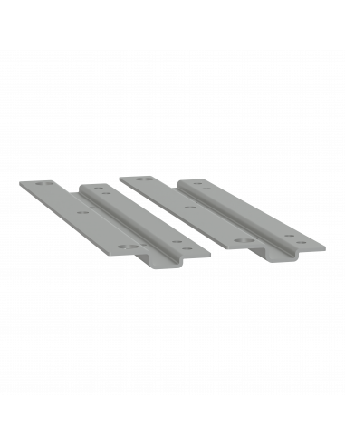 PanelSeT Adaptateur pour barreaux crantés pour armoire PLA 1 porte P420mm SCHNEIDER NSYPTZ4