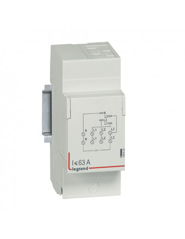 Module d'alimentation pour peigne tétrapolaire tête de groupe HX³ horizontal section 6mm² à 16mm² 2 modules LEGRAND 406308