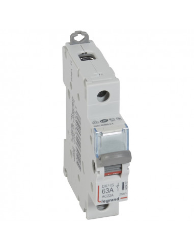 Interrupteur-sectionneur DX³-IS 1 Pôle 250V 63A 1 module LEGRAND 406412