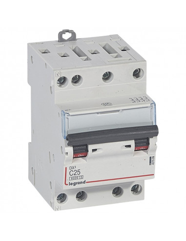 DX3 4P C25 6000A/10KA 3M LEGRAND 407909