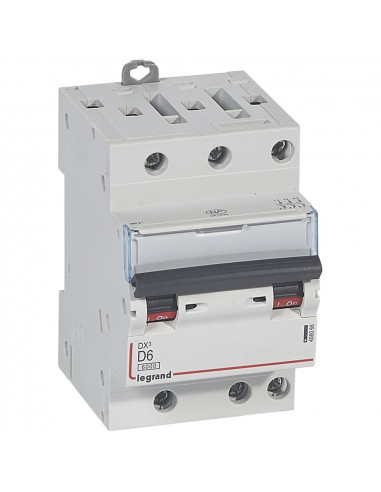 DX3 3P D6 6000A/10KA 3M LEGRAND 408066