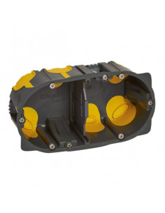 Boîte multipostes Ecobatibox 2 postes 4/5 modules profondeur 50 mm LEGRAND 080032L