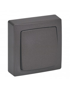 Va-et-vient complet Appareillage saillie marron LEGRAND ALB2213BR 2