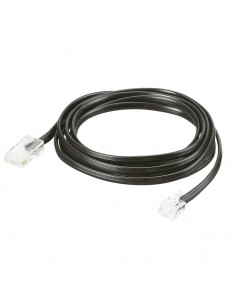 Cordon pour appareil téléphonique 1 embout RJ11 et 1 embout RJ45 longueur 2m LEGRAND 051694 2