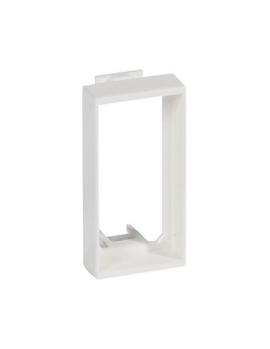 Adaptateur Mosaic pour intégration mécanisme Mosaic 50mm 1 module Blanc LEGRAND 079154