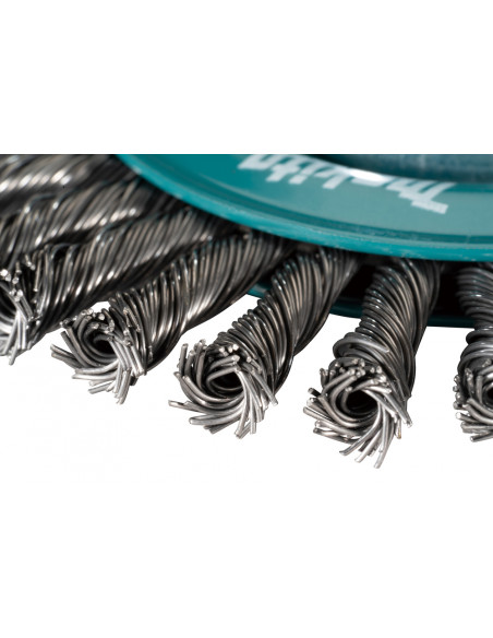 Brosse circulaire en fil d’acier Fil torsadé (inclusions)115 mm X-LOCK MAKITA D-73411
