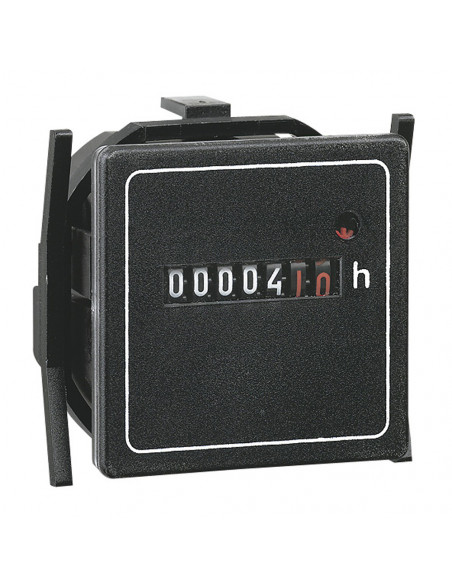 Compteur horaire totalisateur 110V à 120V 50Hz 48x48mm LEGRAND 049553