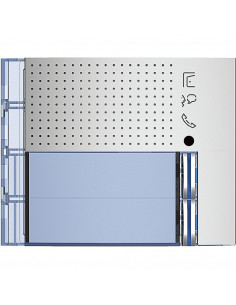 Façade Sfera New pour module électronique audio 2 appels Allmetal BTICINO 351121