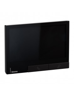 Poste intérieur Classe 300X Noir avec boucle inductive  BTICINO BT344746 2