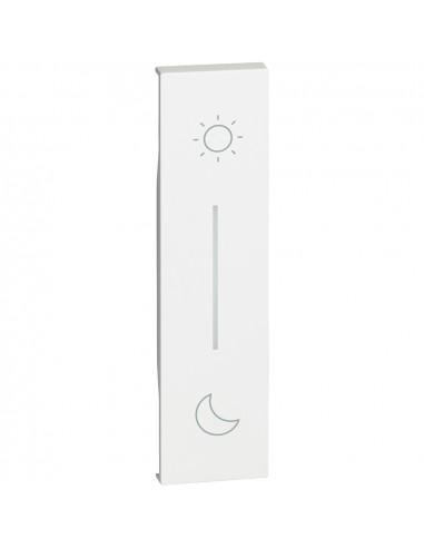 Enjoliveur Living Now with Netatmo pour commande lever coucher 1 module blanc BTICINO BTKW41