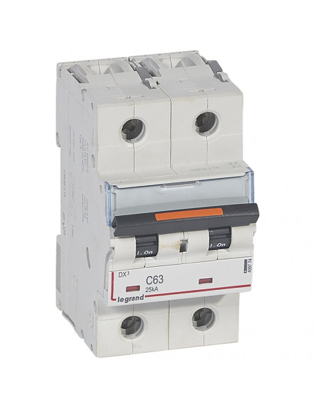 DX3 2P C63 25KA LEGRAND 409774