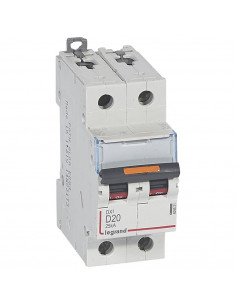 DX3 2P D20 25KA LEGRAND 409821