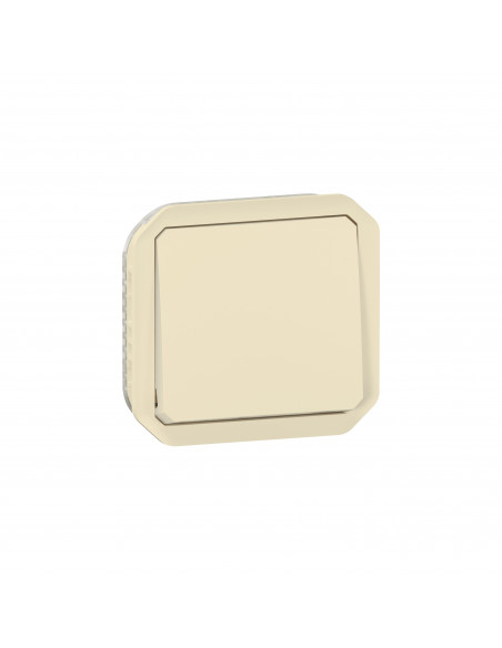Plexo commande simple réversible va-et-vient ou poussoir Sable composable LEGRAND 069758L
