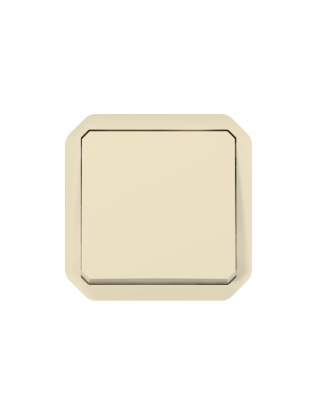 Plexo commande simple réversible va-et-vient ou poussoir Sable composable LEGRAND 069758L