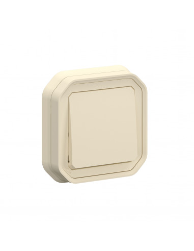 Plexo interrupteur ou va-et-vient Beige encastré LEGRAND 070073L