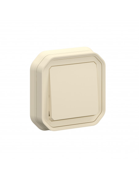 Plexo interrupteur ou va-et-vient Beige encastré LEGRAND 070073L