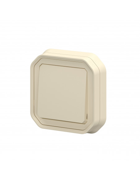 Plexo interrupteur ou va-et-vient Beige encastré LEGRAND 070073L