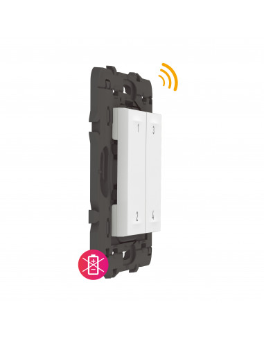 Commande 4 scénarios sans fil sans pile Mosaic with Netatmo blanc LEGRAND 077026L