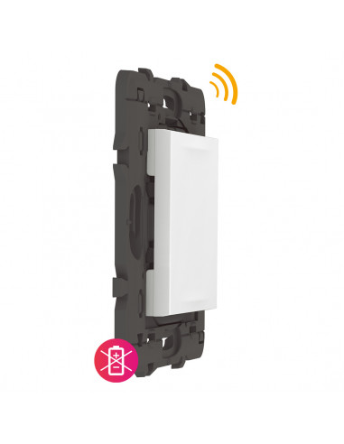 Commande simple sans fil sans pile d'éclairage Mosaic with Netatmo blanc LEGRAND 077053L