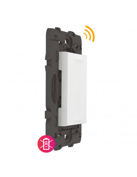 Commande simple sans fil sans pile d'éclairage Mosaic with Netatmo blanc LEGRAND 077053L