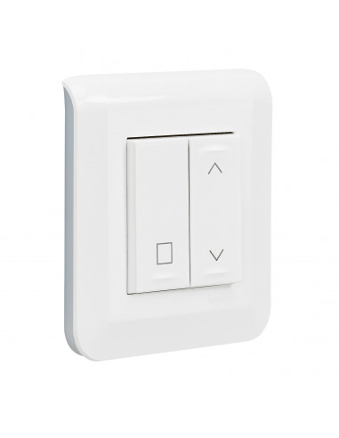 Commande sans fil sans pile pour inter volet Mosaic with Netatmo blanc LEGRAND 077055L