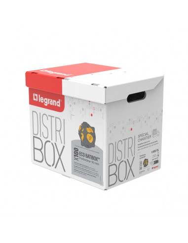 Distribox Eco Batibox Lot de 100 boîtes Eco Batibox profondeur 50mm LEGRAND 080013L