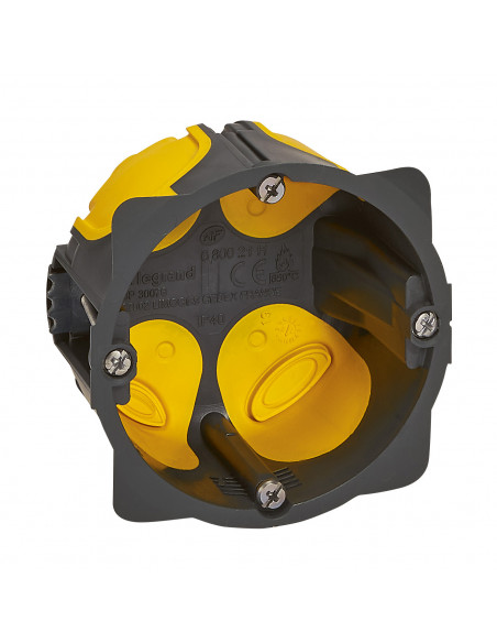 Boîte Eco batibox 1 poste D67mm profondeur 40mm LEGRAND 080021L