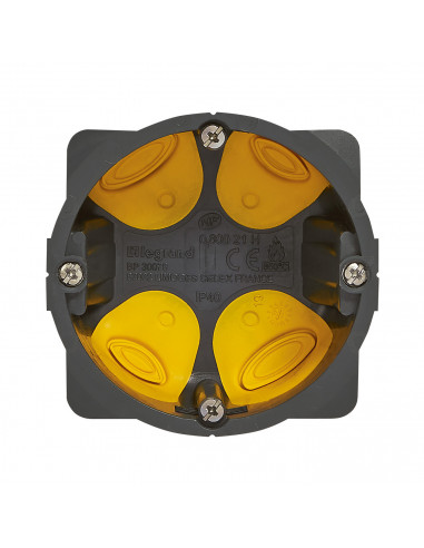 Boîte Eco batibox 1 poste D67mm profondeur 40mm LEGRAND 080021L