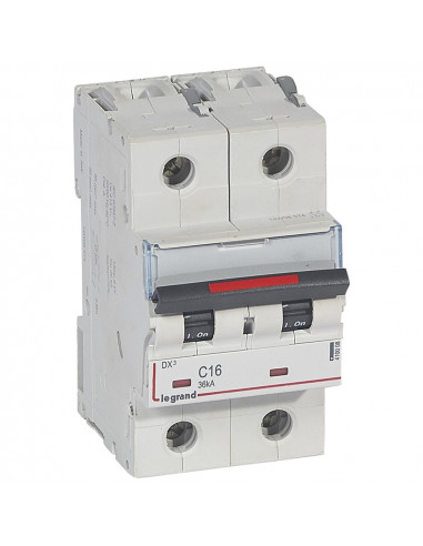 DX3 2P C16 36KA LEGRAND 410008