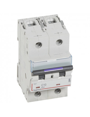 DX3 2P C10 50KA LEGRAND 410147