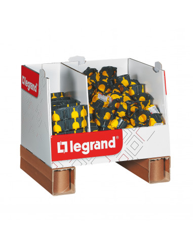 Mini box socle Eco Batibox 20 X 2P40 + 100 X 1P40 LEGRAND 300083L